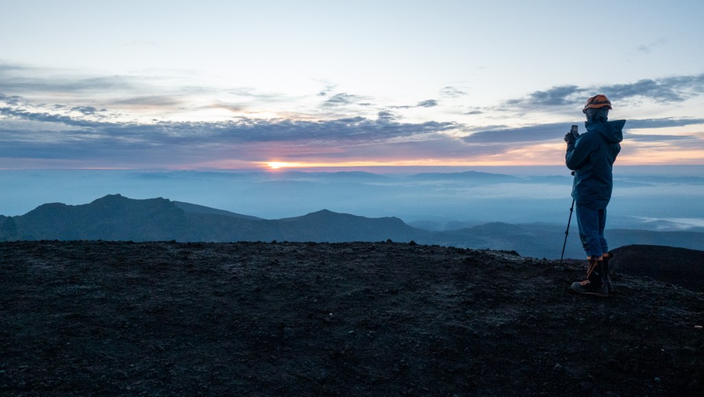 Tongariro Full Moon