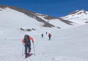 On the mountain