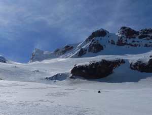On the mountain